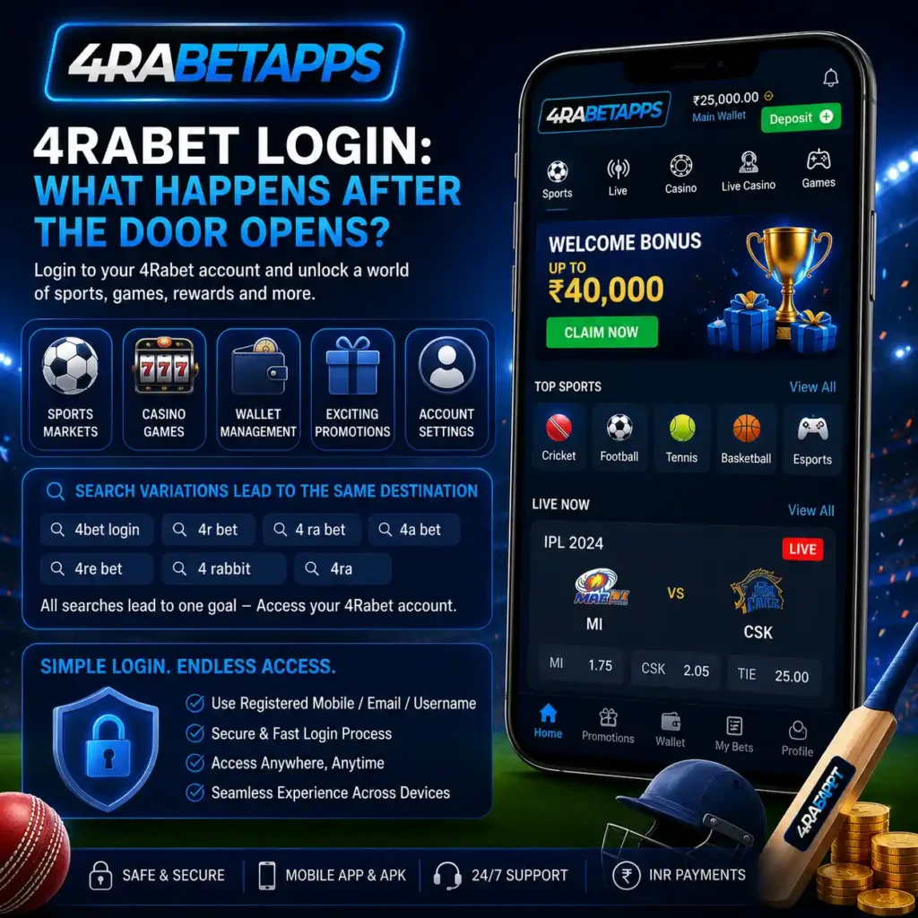 4Rabet Login What Happens After the Door Opens