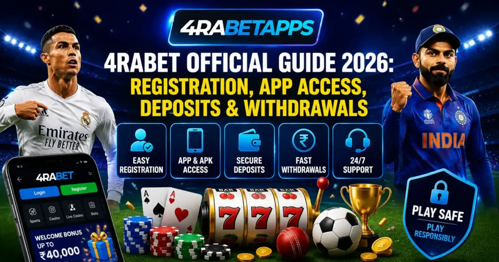 4Rabet Official Guide 2026 Registration, App Access, Deposits and Withdrawals