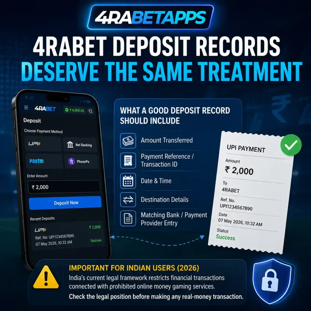 4rabet Deposit Records Deserve the Same Treatment