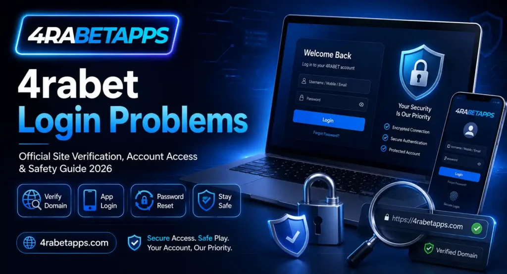 4rabet Login Problems: Official Site Verification, Account Access & Safety Guide 2026