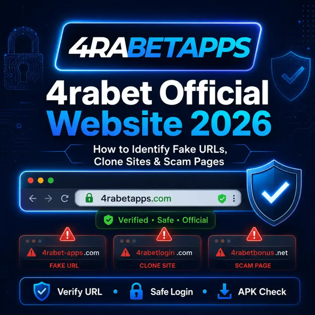 4rabet Official Website 2026: How to Identify Fake URLs, Clone Sites & Scam Pages