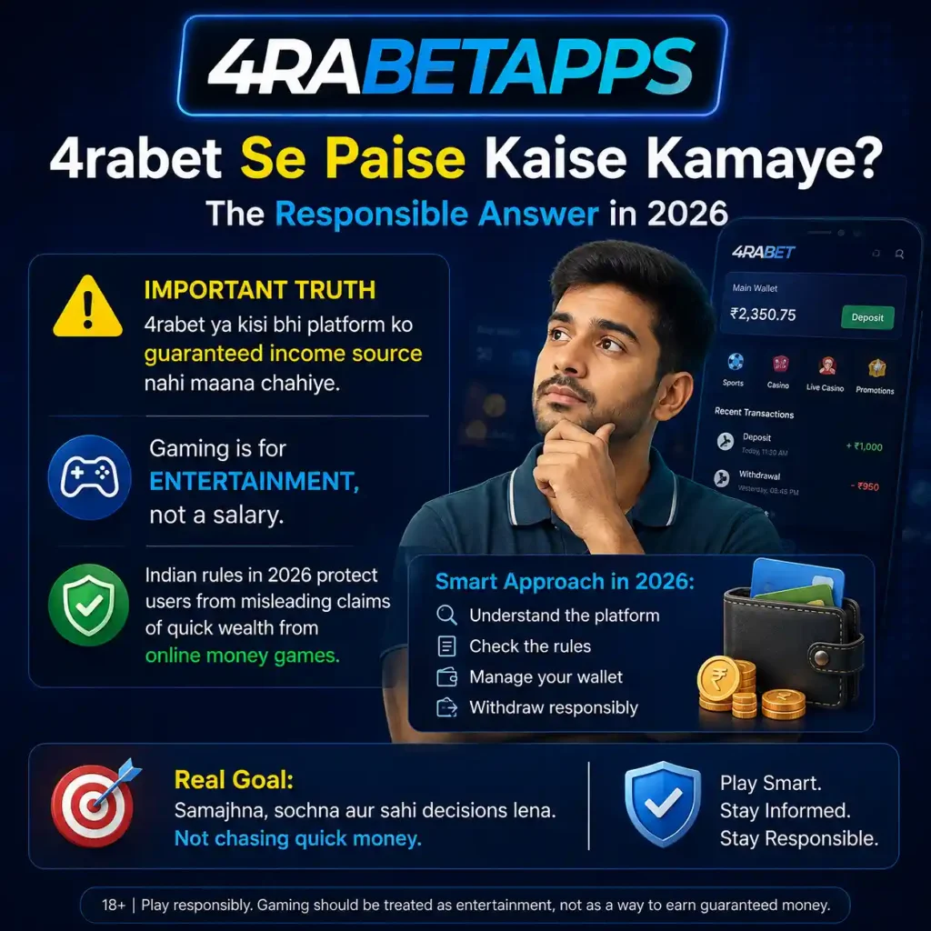 What “4rabet Se Paise Kaise Kamaye” Really Means in 2026