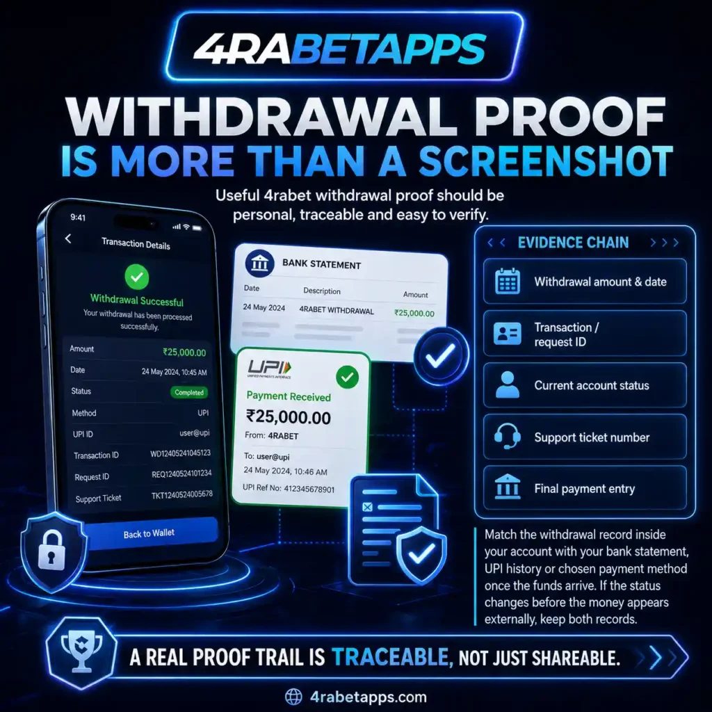 Withdrawal Proof Is More Than a Screenshot